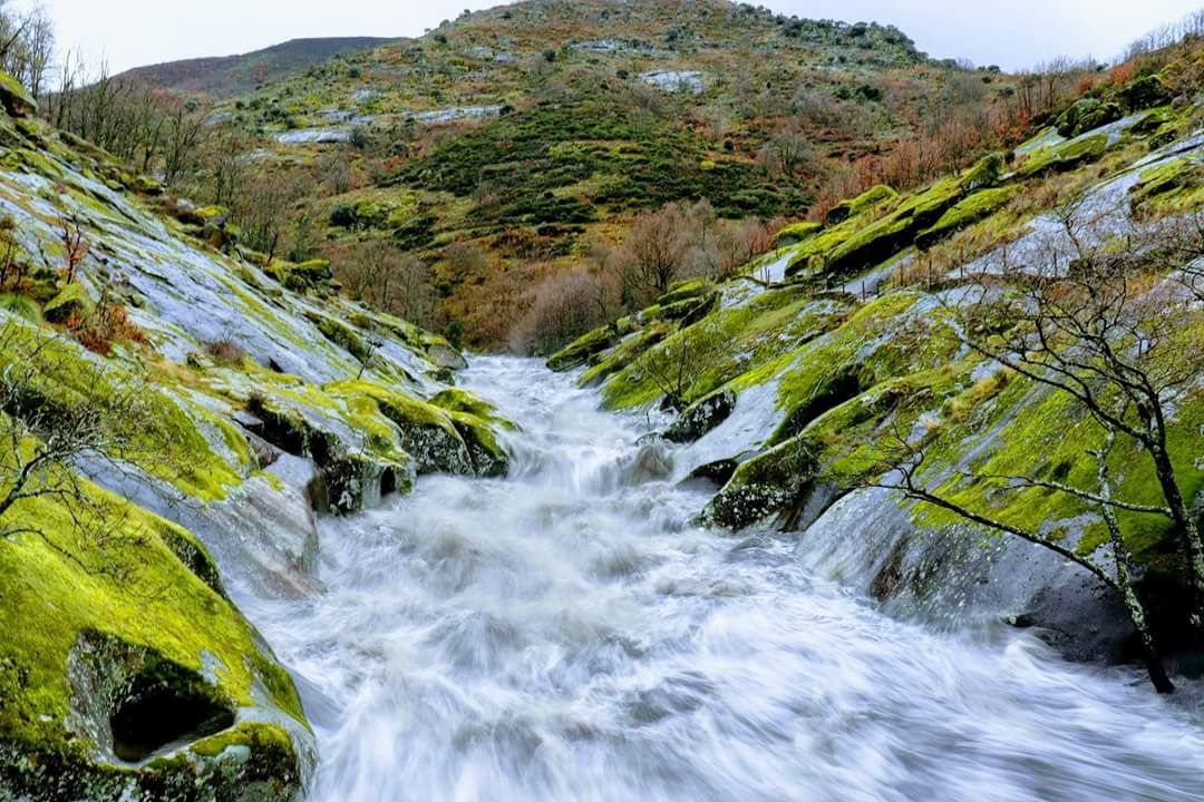 Una de las gargantas en el Valle del Jerte Una de las gargantas en el Valle del Jerte