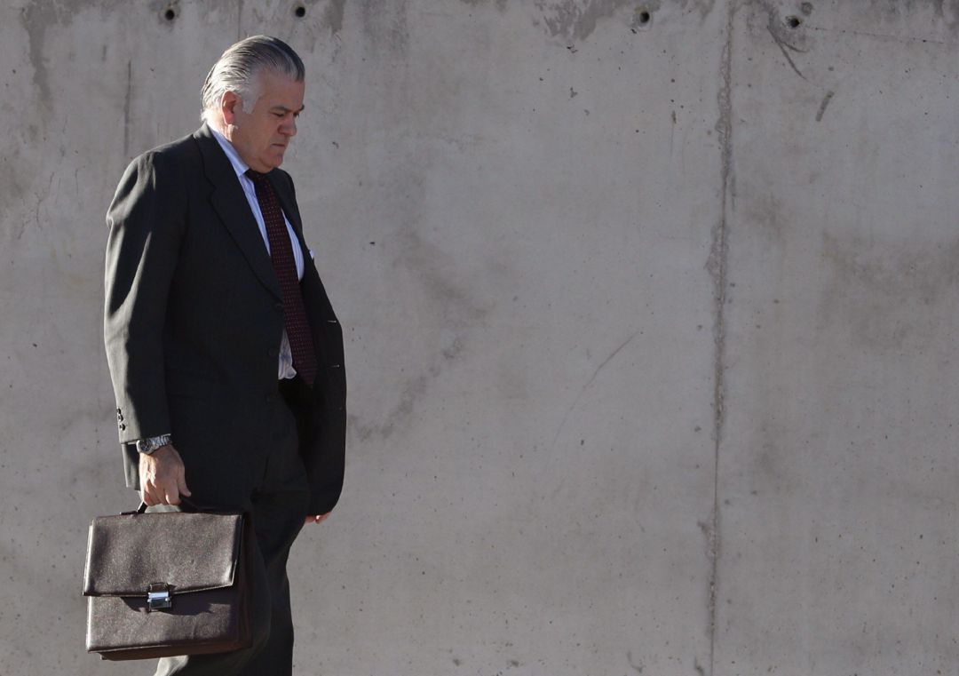 El extesorero del PP Luis Bárcenas, a su llegada este martes a la Audiencia Nacional El extesorero del PP Luis Bárcenas, a su llegada este martes a la Audiencia Nacional