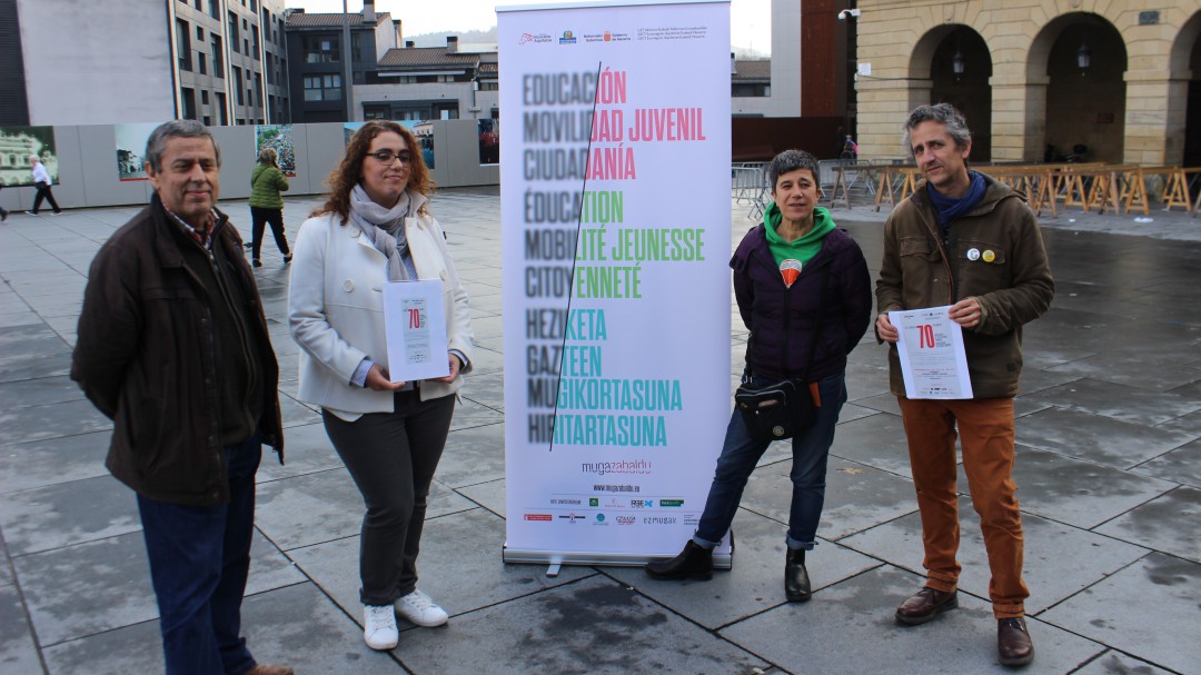 Irun conmemora el Día Internacional de los Derechos Humanos en su 70 aniversario
