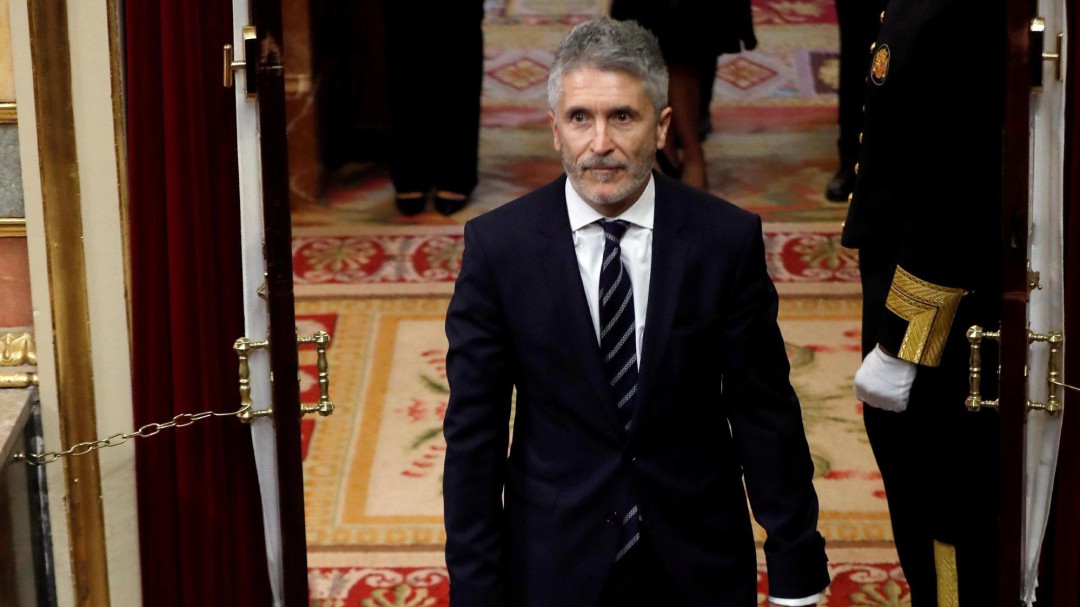 Marlaska traslada su malestar a Pastor por la ausencia de representantes de la Guardia Civil y de la Policía