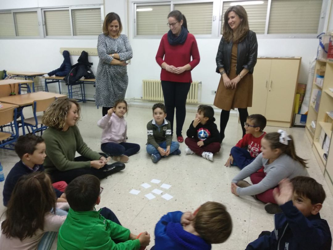 Yolanda Caballero y Francisca Molina visitan el CEIP 'Virgen de la Fuensanta' Yolanda Caballero y Francisca Molina visitan el CEIP 'Virgen de la Fuensanta'