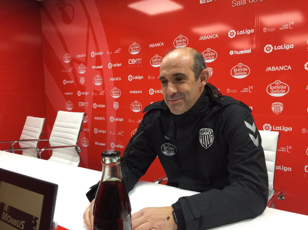 Monteagudo en rolda de prensa Monteagudo en rolda de prensa