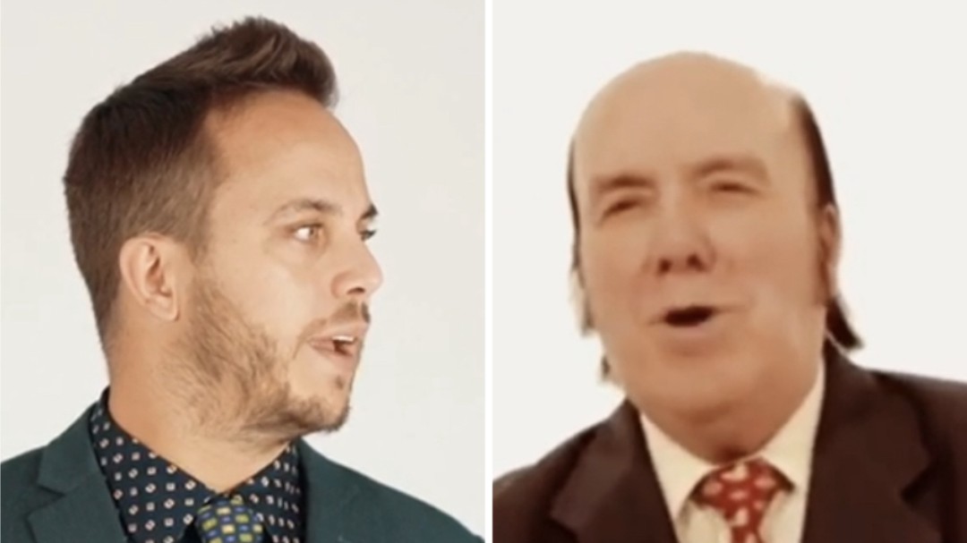 Chiquito de la Calzada te felicita así las navidades, por Tomás García