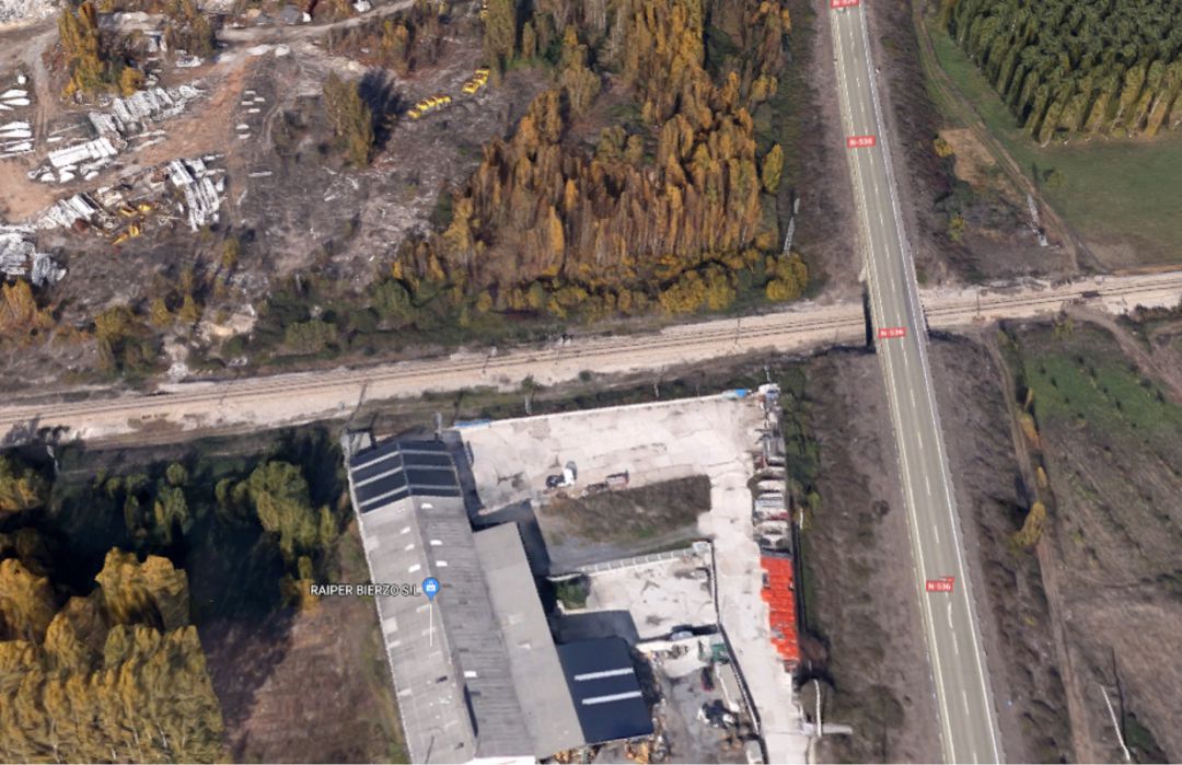 Imagen aérea del puente Imagen aérea del puente