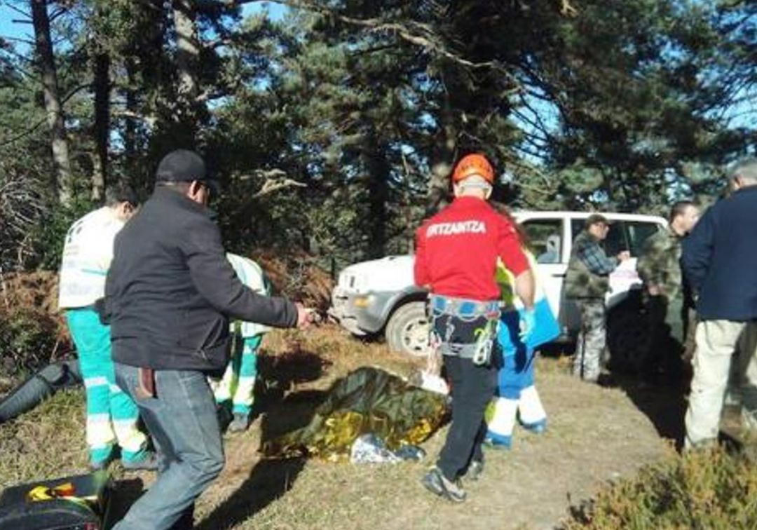 Muere un cazador en Valdegobia en una batida