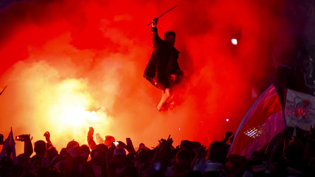 Incidentes en la celebración del título de River Plate
