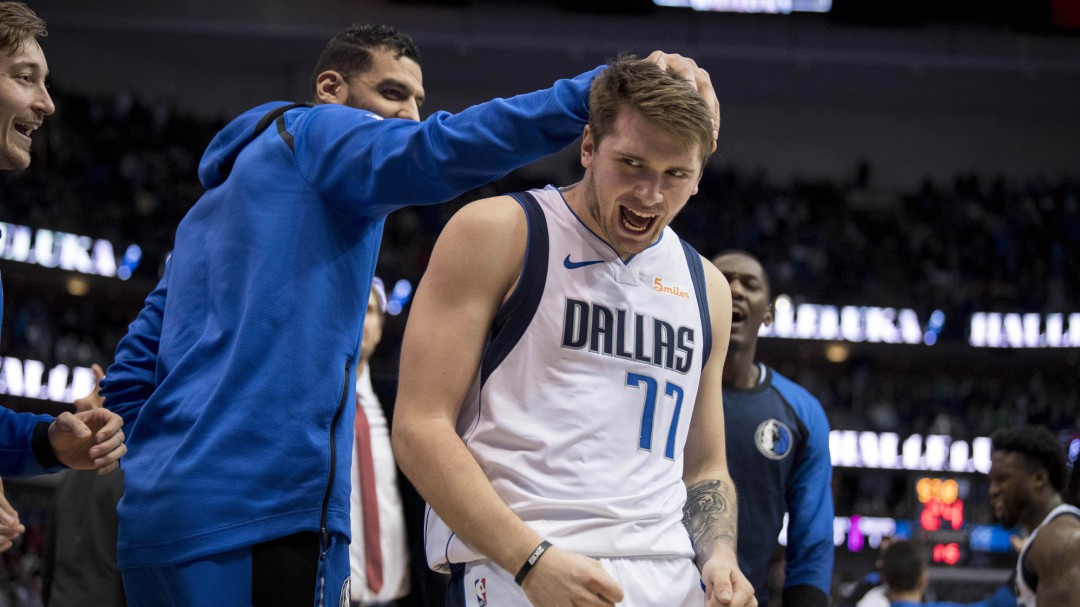 Luka Doncic tira de 'La Barba'