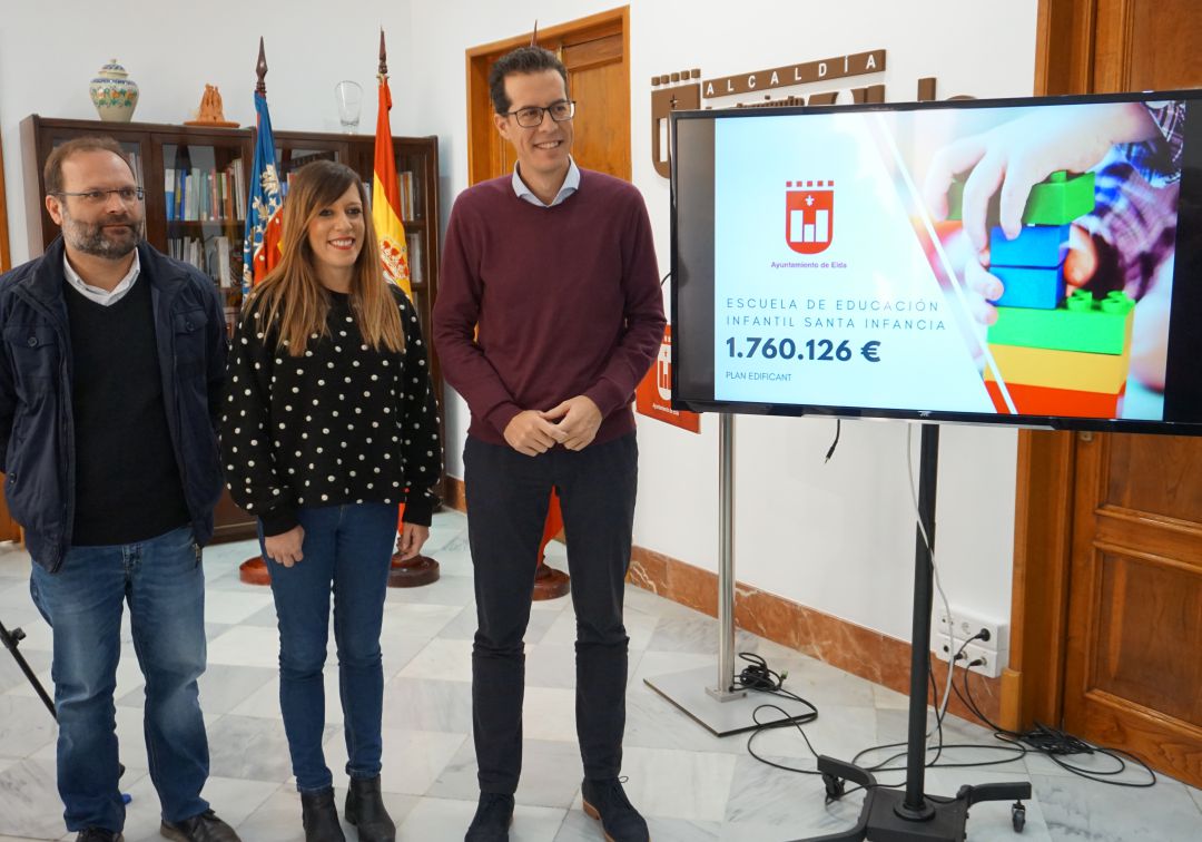 Elda eleva a pleno el proyecto de la Escuela Infantil Santa Infancia