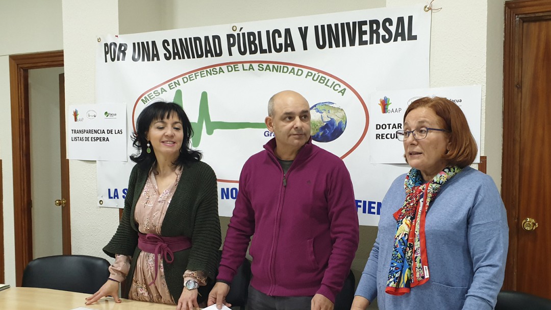 'Las listas de espera en los hospitales de Granada incumplen la ley y encima están trucadas'