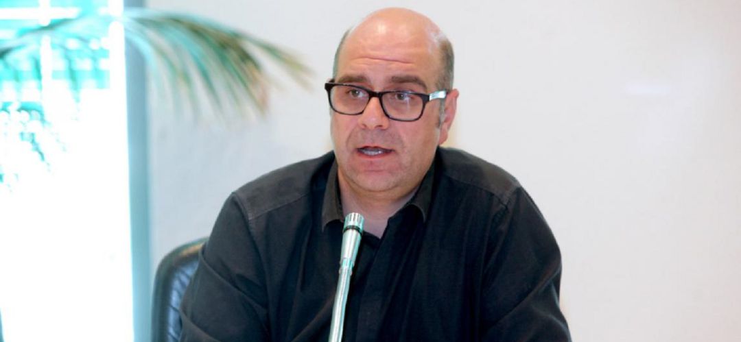 Juan Bautista, concejal de IU en el pleno municipal de Alcobendas Juan Bautista, concejal de IU en el pleno municipal de Alcobendas