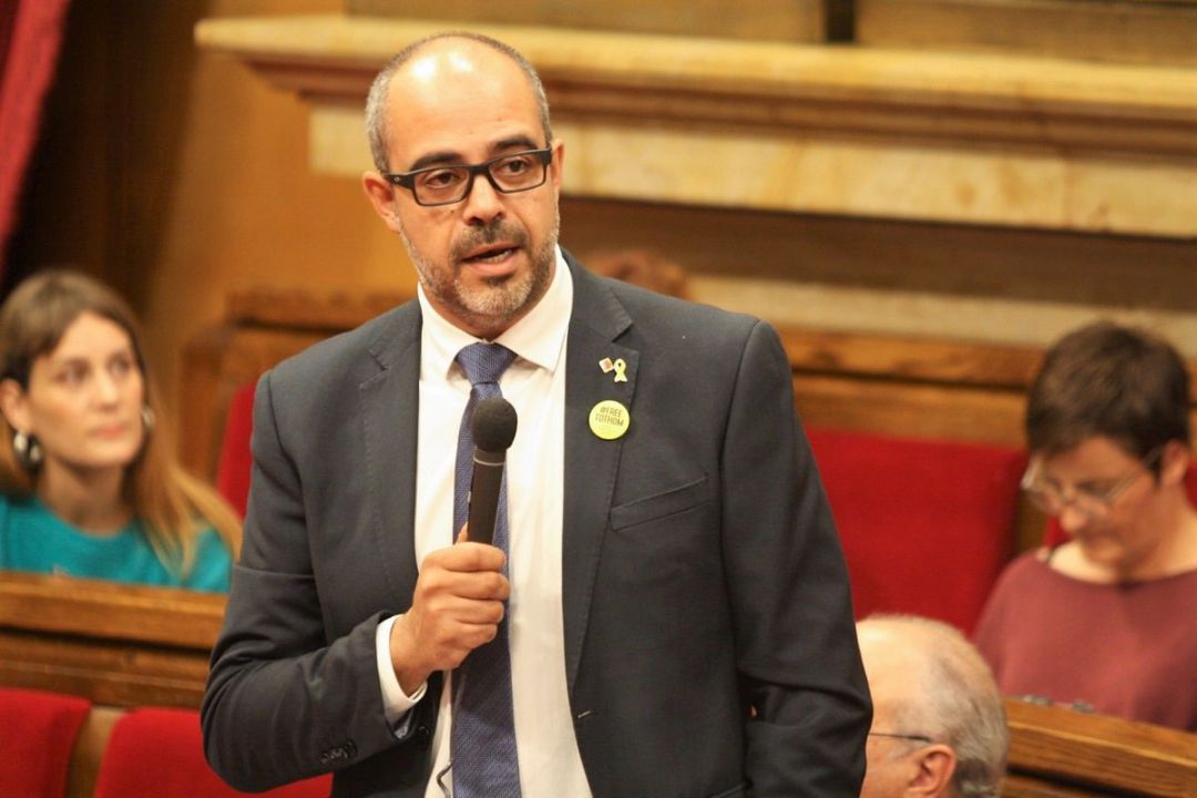 El conseller de Interior, Miquel Buch El conseller de Interior, Miquel Buch