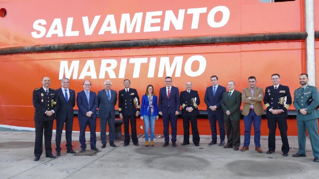 Homenaje a los profesionales de Salvamento Marítimo