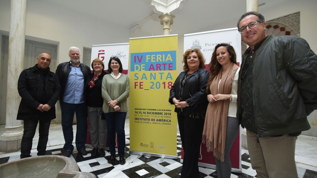 30 artistas exponen sus obras en la IV Feria del Arte