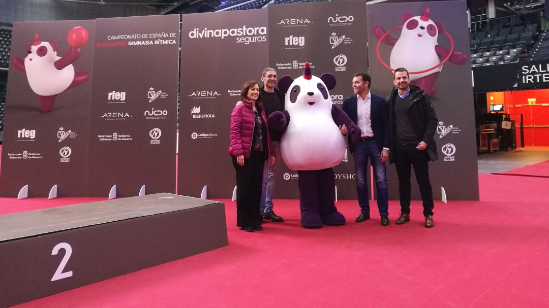 La prueba reina de la gimnasia rítmica llega al Navarra Arena