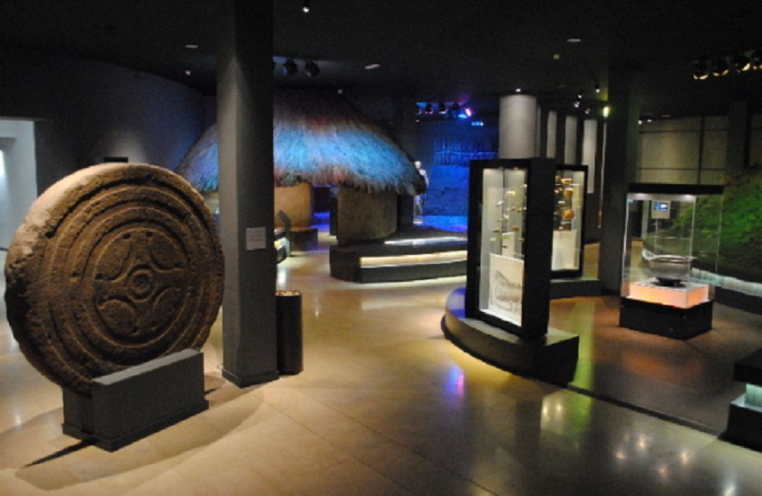 Una de las salas del Museo de Prehistoria. Una de las salas del Museo de Prehistoria.