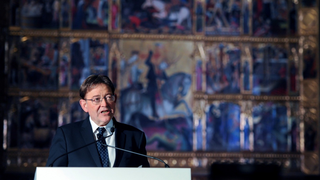 Parte del retablo del Centenar de la Ploma viajará a Valencia desde Londres en 2019