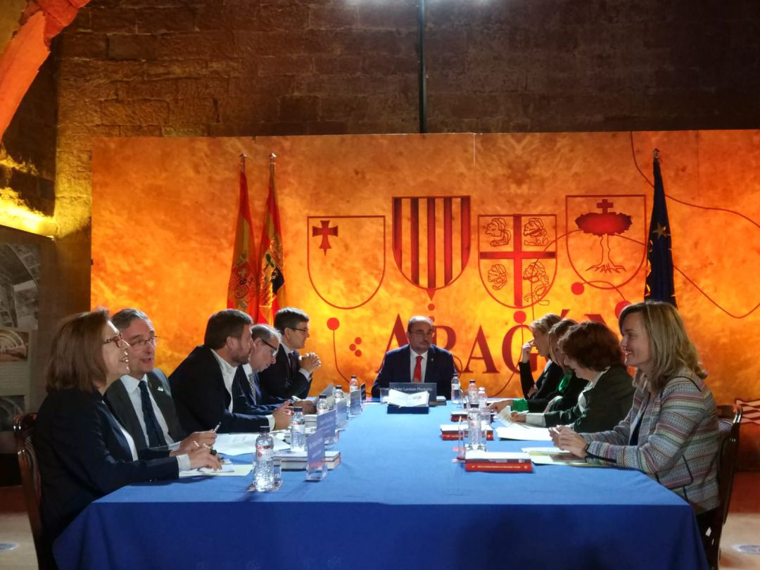 Consejo de Gobierno en el Monasterio de Sijena Consejo de Gobierno en el Monasterio de Sijena