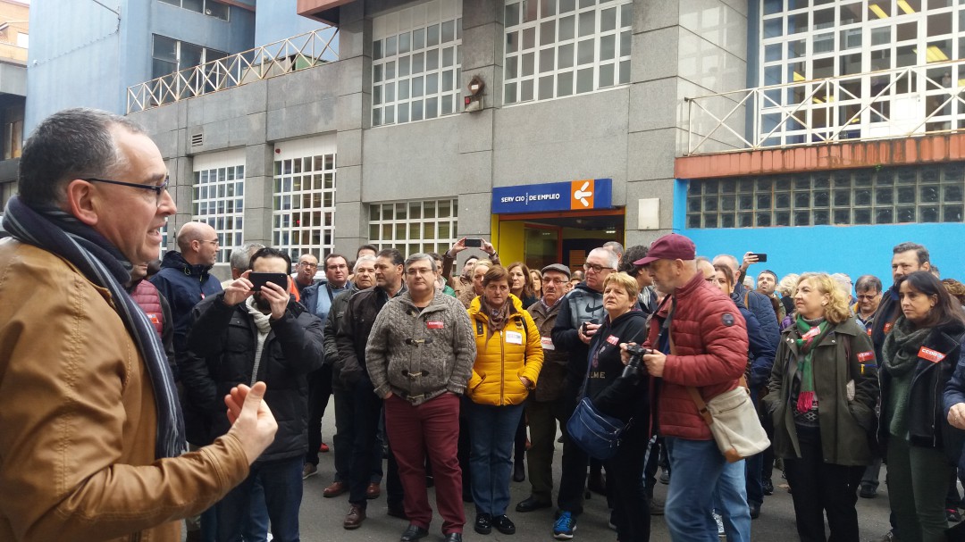 CCOO clama contra el abandono de la Casa Sindical