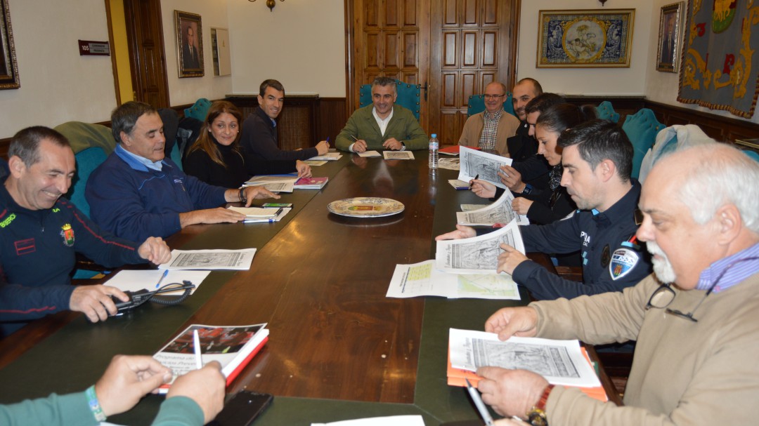 Reunión de coordinación dispositivo de seguridad para las navidades