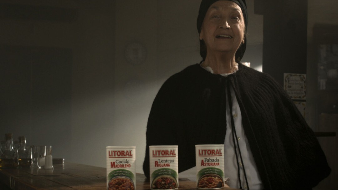 Muere la abuela de los anuncios de Fabada Litoral