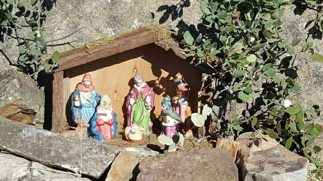 Un portal de Belén en el techo de Don Benito