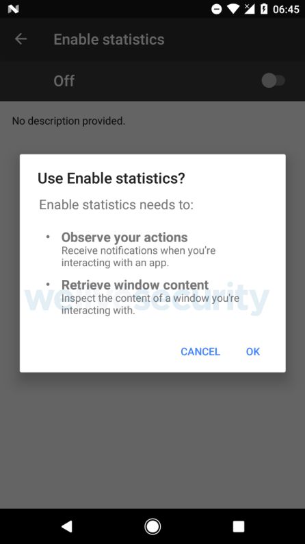 La app pide unos permisos que se adentran en tu teléfono. La app pide unos permisos que se adentran en tu teléfono.