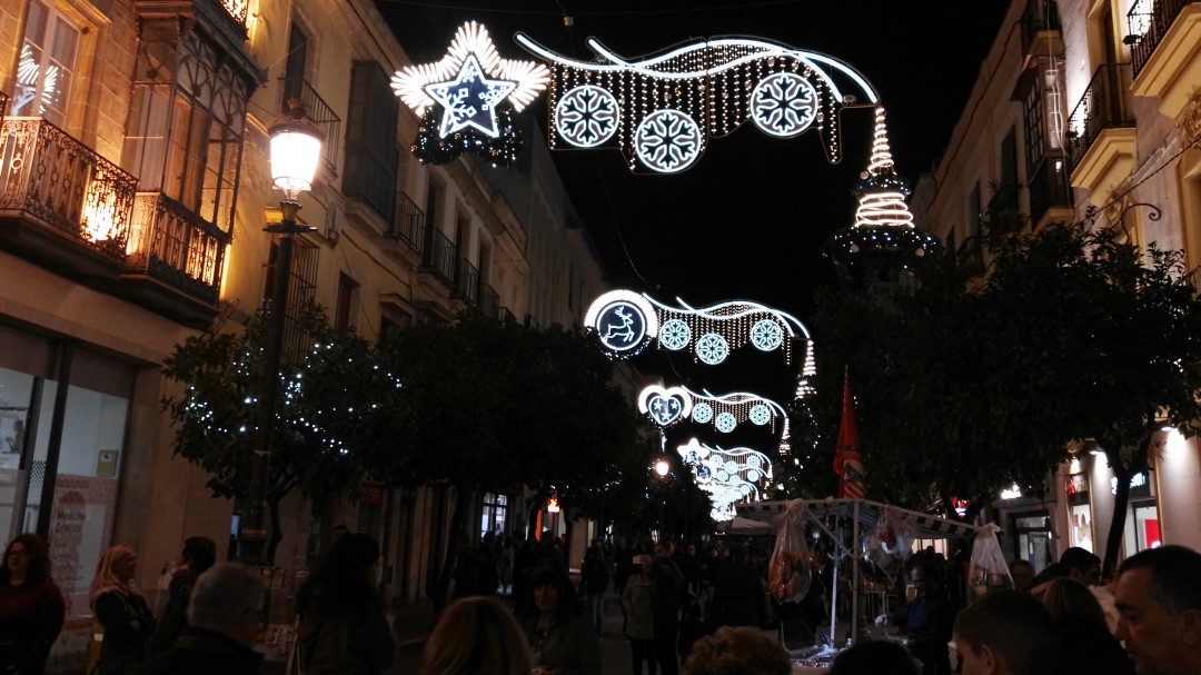 Los comerciantes del centro de Jerez confían en incrementar sus ventas esta Navidad hasta un 5%
