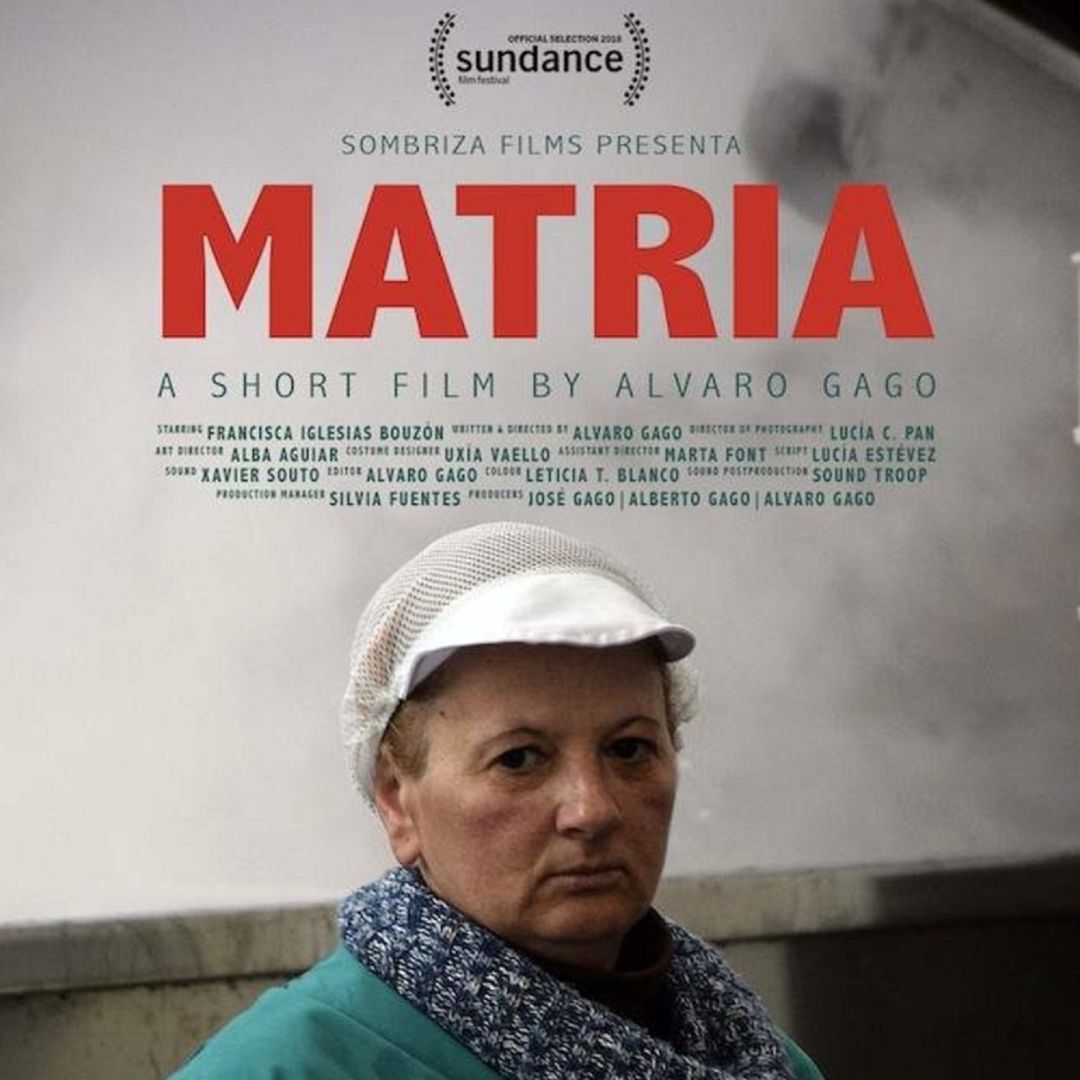 Portada del cortometraje Matria de Álvaro Gago Portada del cortometraje Matria de Álvaro Gago