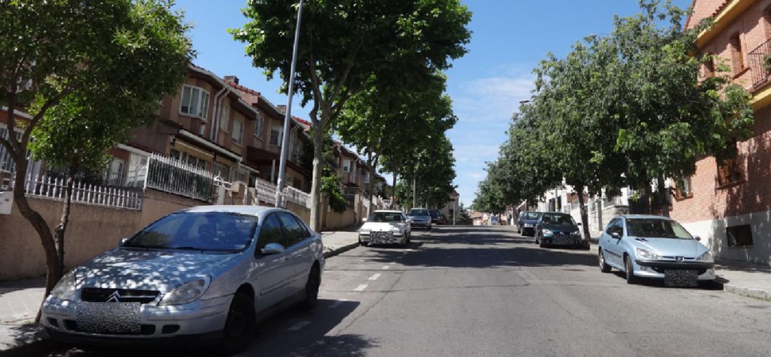 Los operarios van a pavimentar las aceras con baldosas hidráulicas multicolor Los operarios van a pavimentar las aceras con baldosas hidráulicas multicolor
