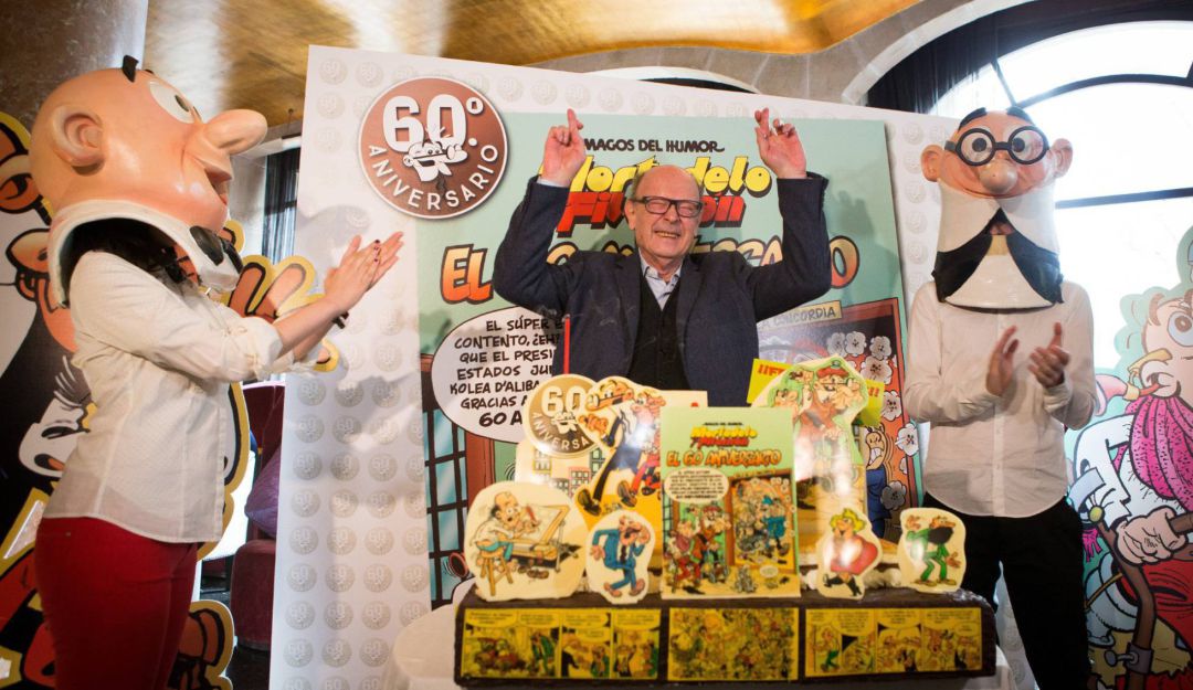 Francisco Ibáñez: "Mortadelo y Filemón podrían llamarse Juan y Pepe y serían la hostia" Francisco Ibáñez: "Mortadelo y Filemón podrían llamarse Juan y Pepe y serían la hostia"