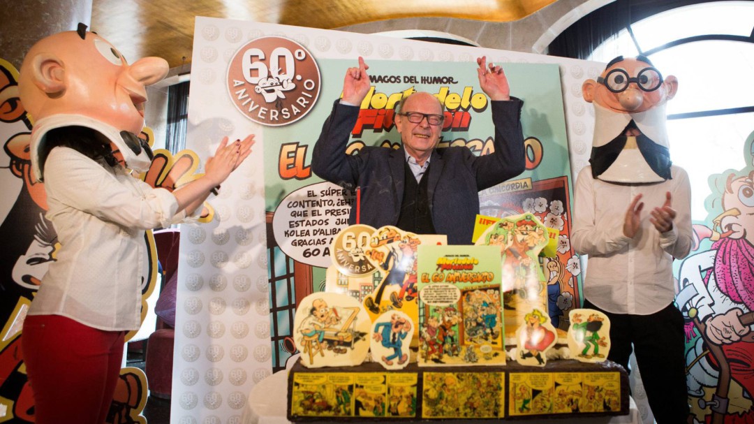 Ibáñez: Mortadelo y Filemón podrían llamarse Juan y Pepe y serían la hostia