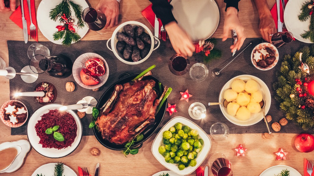 Los imprescindibles de una cena de Navidad saludable