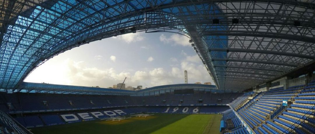 Nueva cubierta de Riazor Nueva cubierta de Riazor