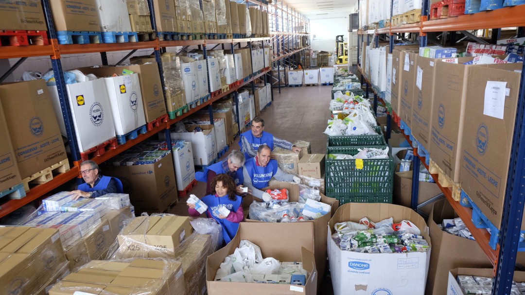 Un récord de solidaridad: 330.000 kilos