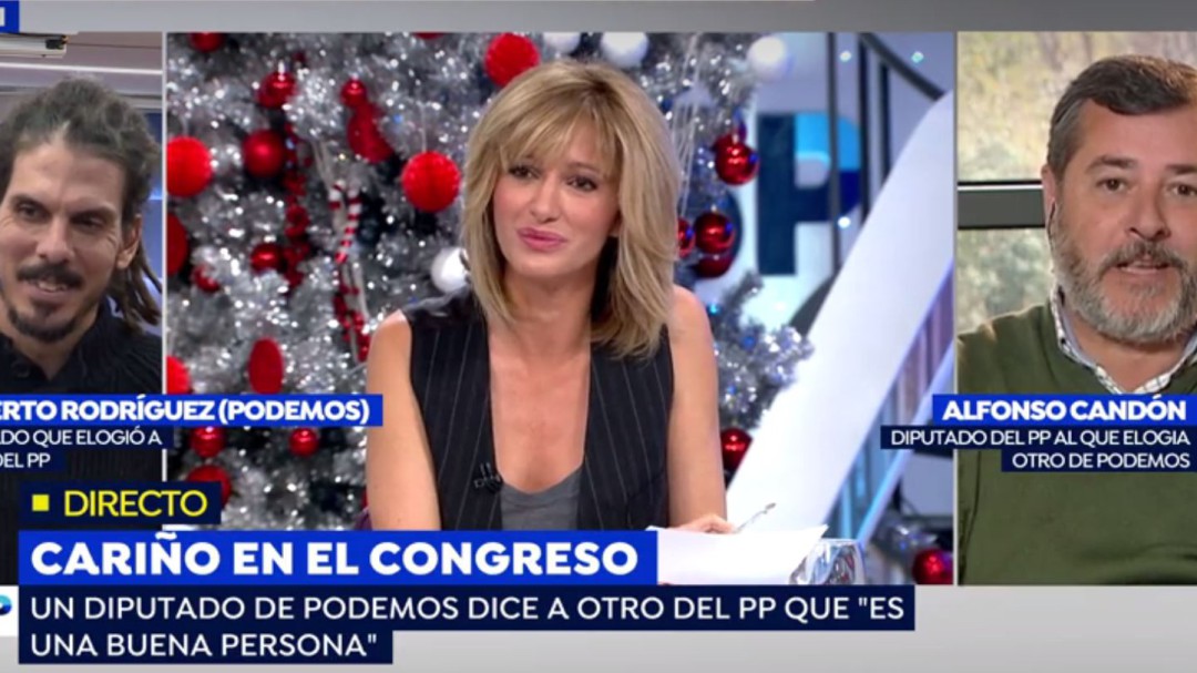 Los diputados de Podemos y PP reaccionan a su emotivo vídeo: Estoy sorprendido de que esto sea noticia