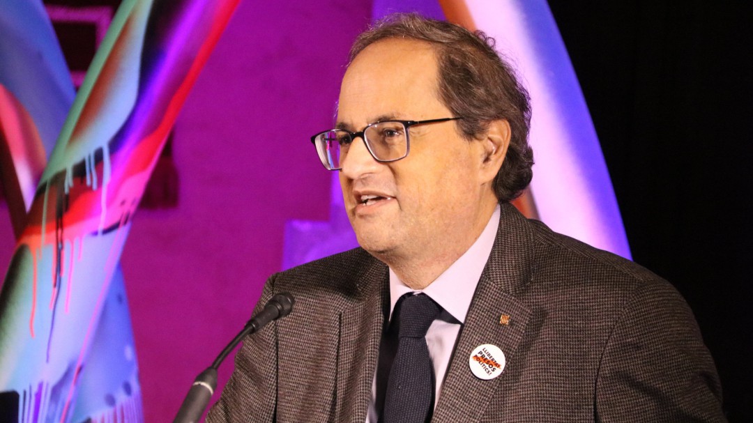 Torra apela al diálogo y asegura que todos estamos condenados a entendernos