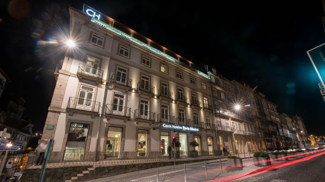Hotel Carrís Porto Ribeira, navidad desde el mirador de La Ribeira