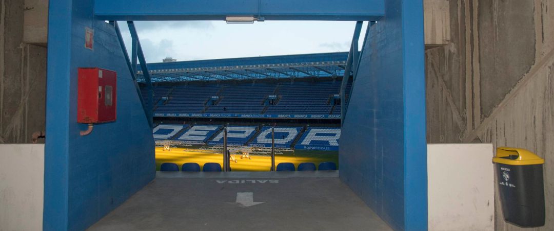 A Coruña | Estadio del Deportivo: Riazor estrena 122 colectores para la recogida selectiva de residuos A Coruña | Estadio del Deportivo: Riazor estrena 122 colectores para la recogida selectiva de residuos