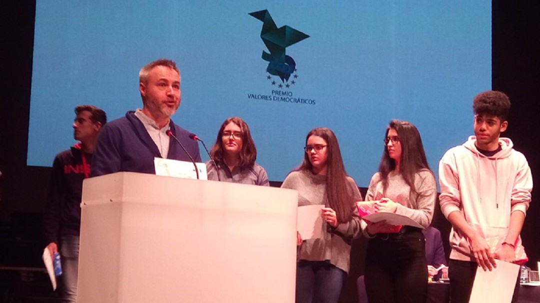 El Instituto Europa de Ponferrada se alza con el Premio Valores Democráticos