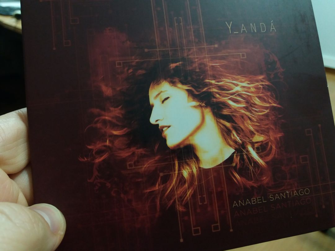 Portada del nuevo disco de Anabel Santiago Portada del nuevo disco de Anabel Santiago