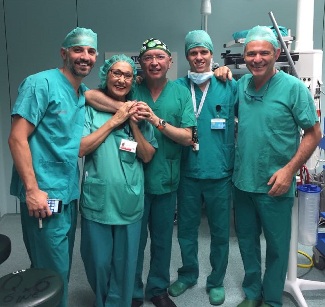 De izda a derecha:Los doctores Padilla, Viñas, Matute, el médico cartagenero Victor Lago y Dr. Domingo. De izda a derecha:Los doctores Padilla, Viñas, Matute, el médico cartagenero Victor Lago y Dr. Domingo.