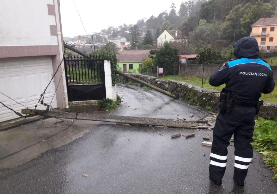 Temporal con vientos de 128 km/h