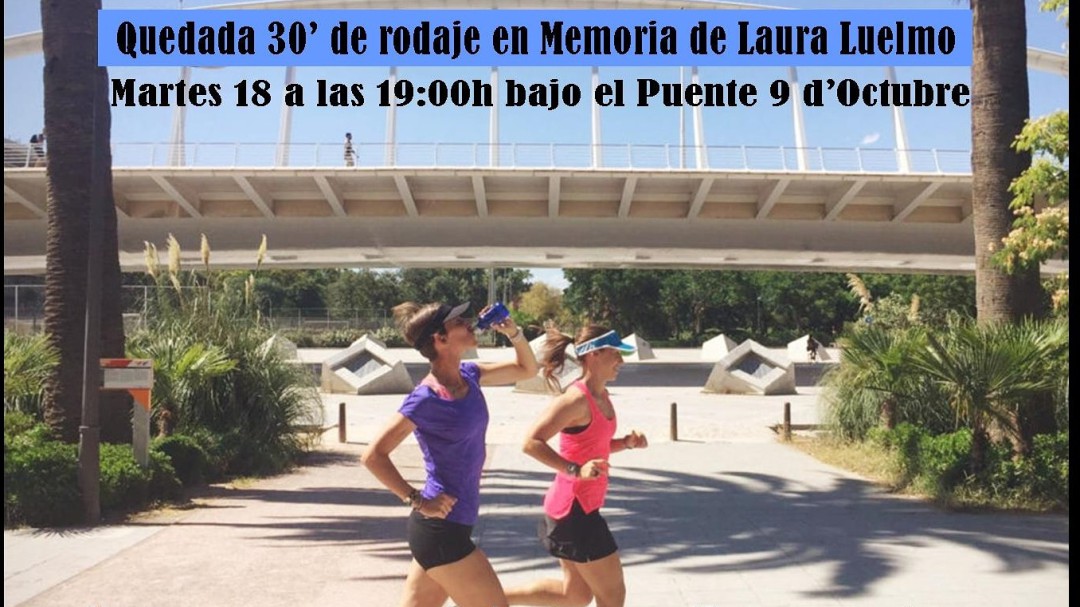 Las corredoras valencianas se reivindican y se suman a #TodasSomosLaura