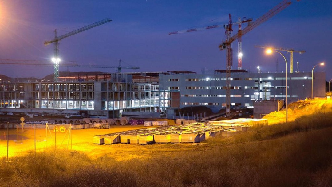 Las obras del futuro hospital de Cuenca ya están ejecutadas al 20%