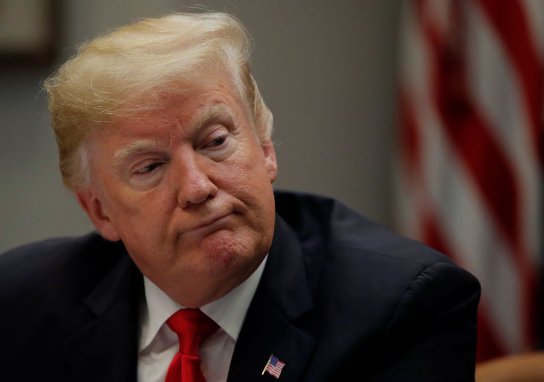 El presidente Donald Trump en una fotografía de archivo El presidente Donald Trump en una fotografía de archivo