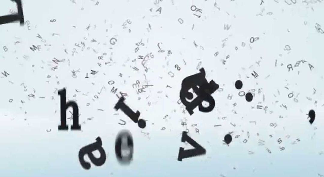 Lluvia y letras Lluvia y letras
