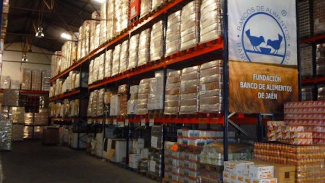 Un 10% más de alimentos ha recibido el Banco de Alimentos de Jaén en la última gran recogida