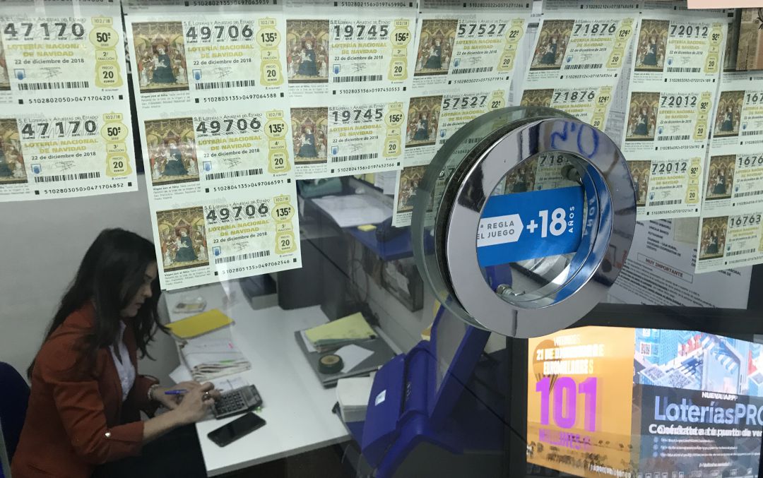 Décimos de lotería para el Sorteo de Navidad de este sábado. Décimos de lotería para el Sorteo de Navidad de este sábado.