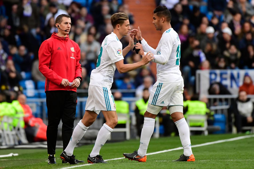 Marcos Llorente sustituye a Casemiro en el partido que enfrentó al Real Madrid ante el Deportivo Alavés Marcos Llorente sustituye a Casemiro en el partido que enfrentó al Real Madrid ante el Deportivo Alavés
