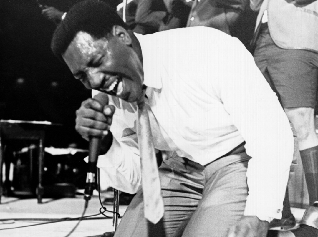 Otis Redding durante una actuación en 1967 Otis Redding durante una actuación en 1967